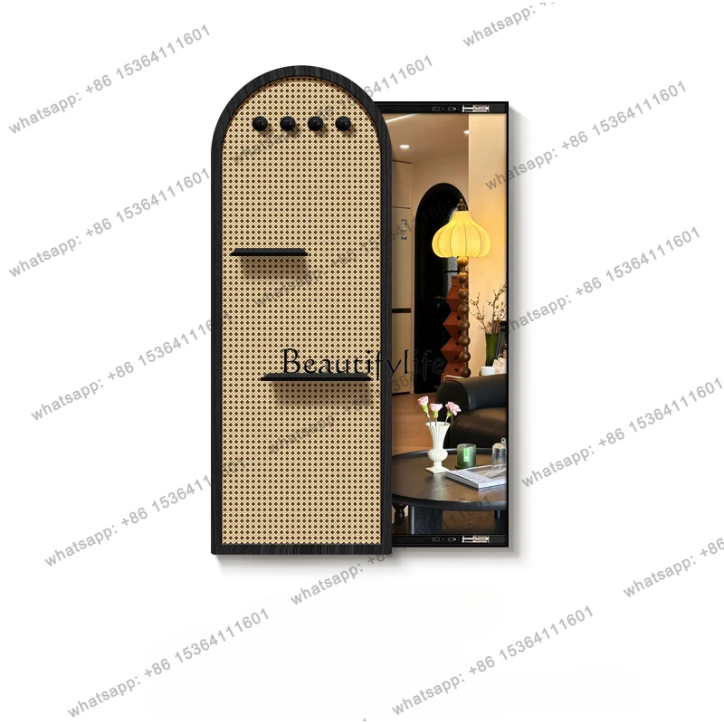 X4 Art Hall Kit Mirror Rectangle Modern Covering Hallway Nordic Bedroom Mirror Apartment Hanging Espejos Decorativos Home Decor