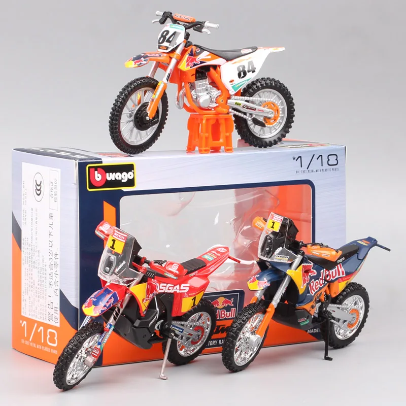 

Масштаб 1/18 2018 Bburago KTM 450 SX-F SXF Racing No # 84 Джеффри Хердс MXGP Мотокросс GASGAS RX 450F Модель раллийного мотоцикла 450