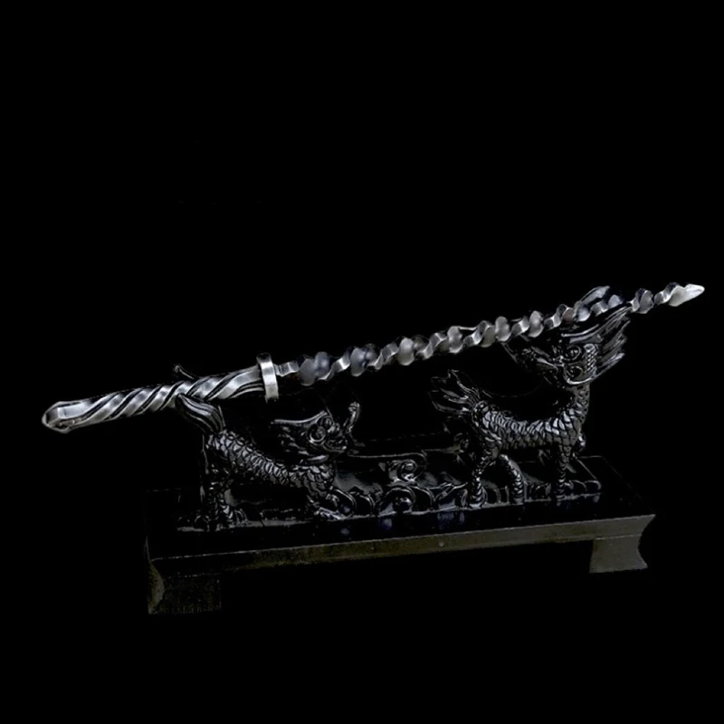 Mini Chińskie Retro Narzędzie do Herbaty Longquan, Ręcznie Robione, Krótkie, Przenośne, EDC, Igła do Herbaty