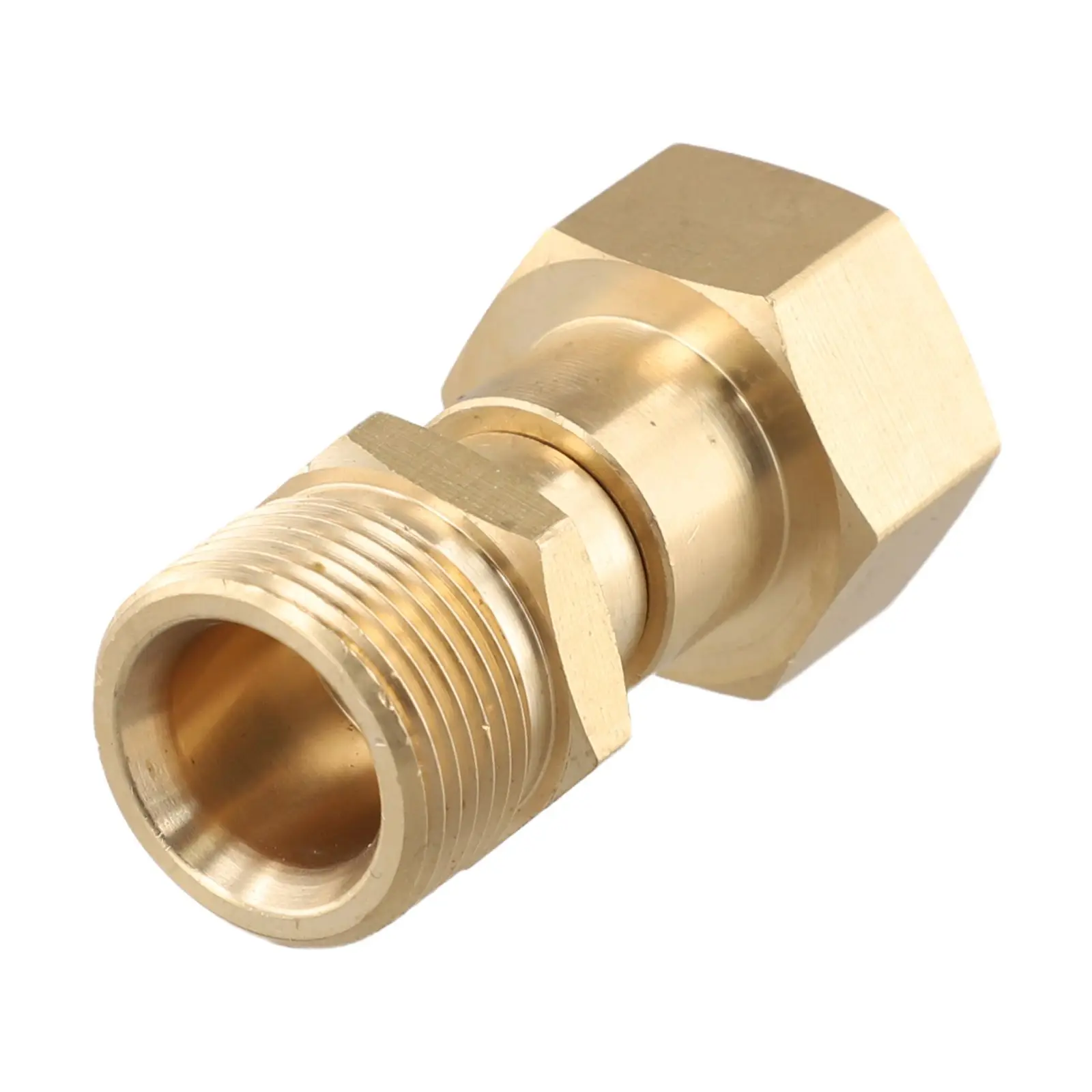 

1pc Joint M22 14mm Anti-Twist Pressure Washer Hose Swivel Joint 3000 PSI Fitting Connector Garden Supplies Accessories