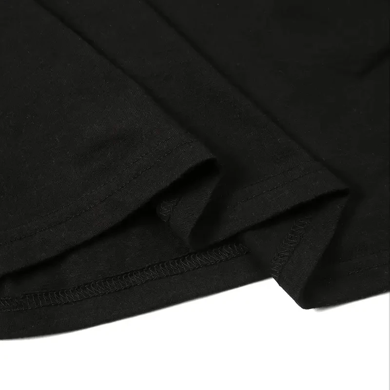 Frau Casual Langarm Rundhals T-Shirt Frauen Regelmäßige Einfarbig Schwarz T Shirt Alle Jahreszeiten Tees Tops Damen Kleidung