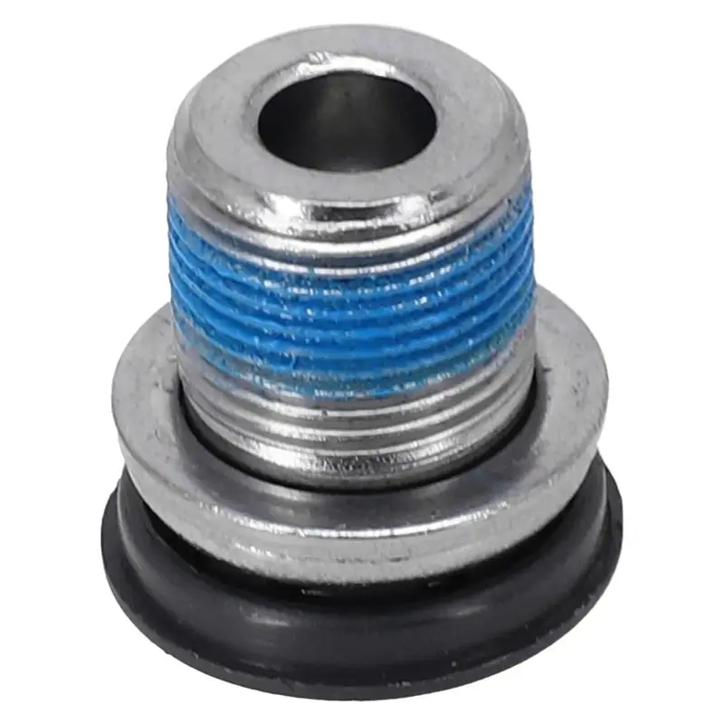 DT19-4Pcs Dust-Proof Bicycle Center Shaft Screw Spline Center Shaft Screw Tooth Plate Crank Mounting Flower Screw