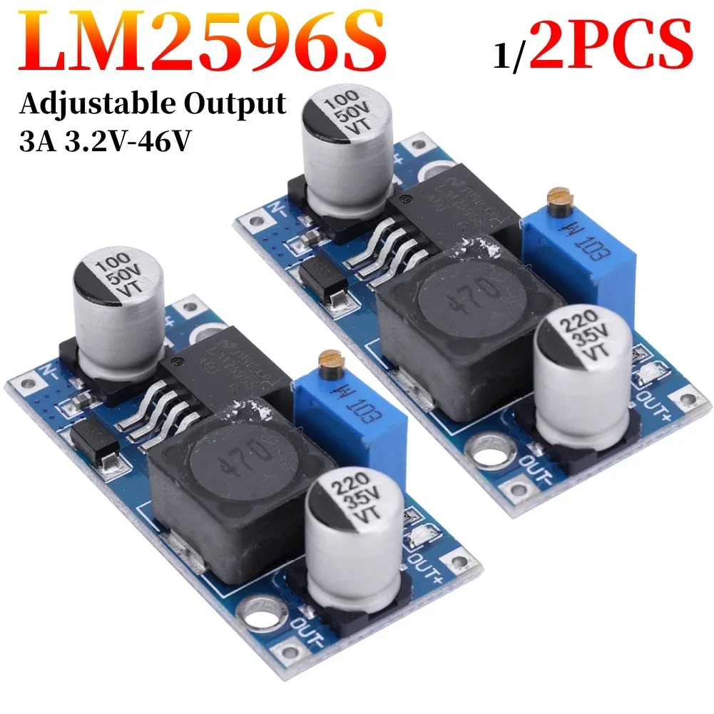 1/2 ΡΡ. LM2596 DC-DC ΠΏΠΎΠ½ΠΈΠΆΠ°ΡΡΠΈΠΉ ΠΌΠΎΠ΄ΡΠ»Ρ ΠΏΠΈΡΠ°Π½ΠΈΡ 3A ΡΠ΅Π³ΡΠ»ΠΈΡΡΠ΅ΠΌΡΠΉ ΠΏΠΎΠ½ΠΈΠΆΠ°ΡΡΠΈΠΉ ΠΌΠΎΠ΄ΡΠ»Ρ LM2596S ΡΠ΅Π³ΡΠ»ΡΡΠΎΡ Π½Π°ΠΏΡΡΠΆΠ΅Π½ΠΈΡ 24 Π 12 Π 5 Π 3 Π 1/2 ΡΡ. LM2596 DC-DC ΠΏΠΎΠ½ΠΈΠΆΠ°ΡΡΠΈΠΉ ΠΌΠΎΠ΄ΡΠ»Ρ ΠΏΠΈΡΠ°Π½ΠΈΡ 3A ΡΠ΅Π³ΡΠ»ΠΈΡΡΠ΅ΠΌΡΠΉ ΠΏΠΎΠ½ΠΈΠΆΠ°ΡΡΠΈΠΉ ΠΌΠΎΠ΄ΡΠ»Ρ LM2596S ΡΠ΅Π³ΡΠ»ΡΡΠΎΡ Π½Π°ΠΏΡΡΠΆΠ΅Π½ΠΈΡ 24 Π 12 Π 5 Π 3 Π
