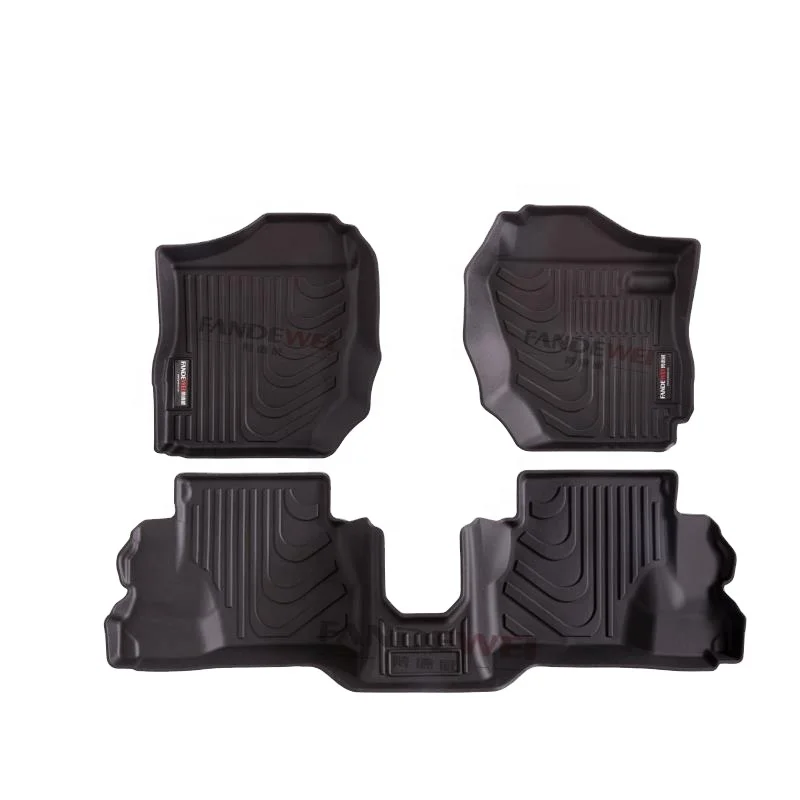 

Anti slip Anti Scratch Fireproofing 3D TPV Rubber Car Floor Mat for RHD SUZUKI JIMNY MANUAL 2018+