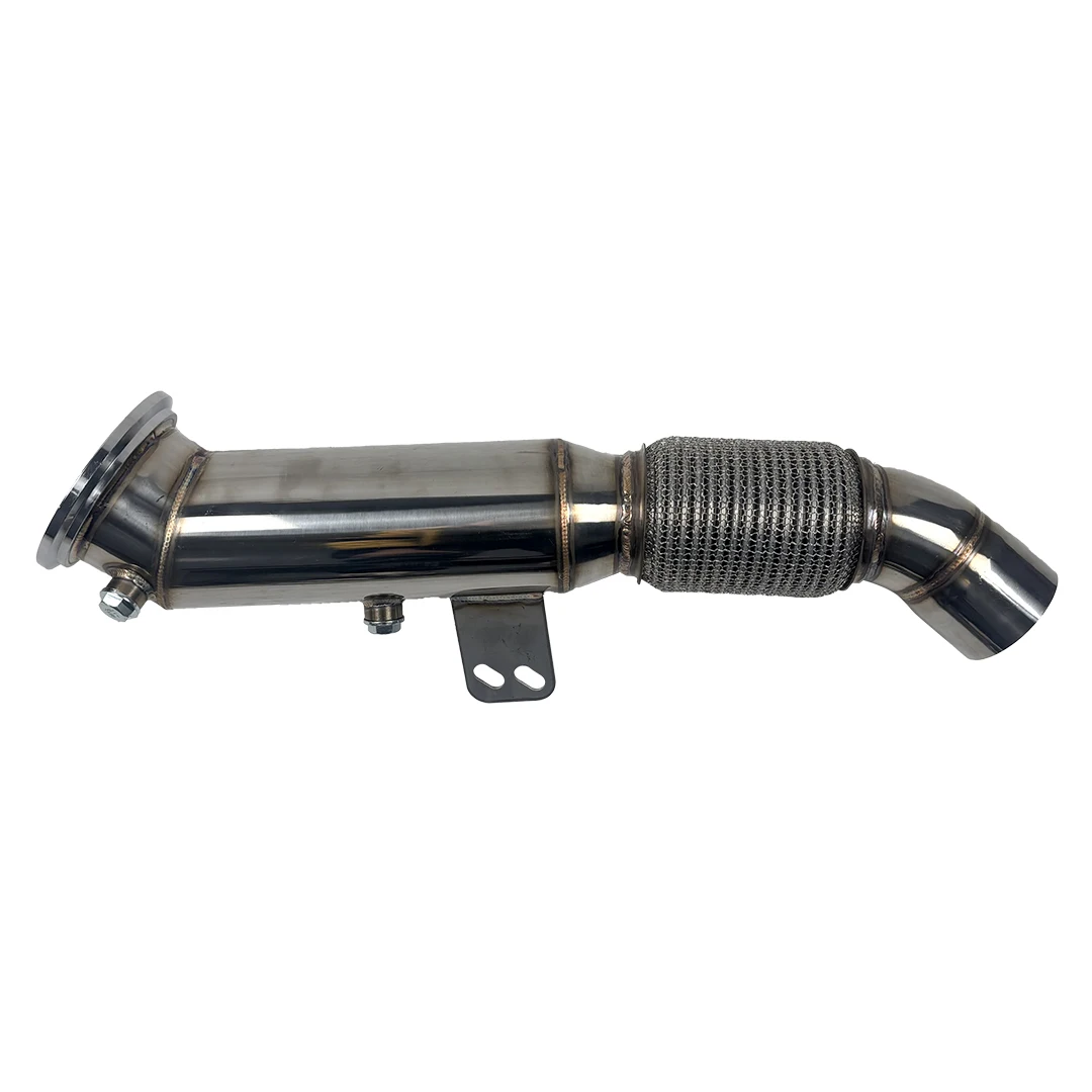 4'' High-Performance Direct-Fit Catless Downpipe for BMW B58 M240i 340i 440i 540i 740i F & G Series Stainless Steel