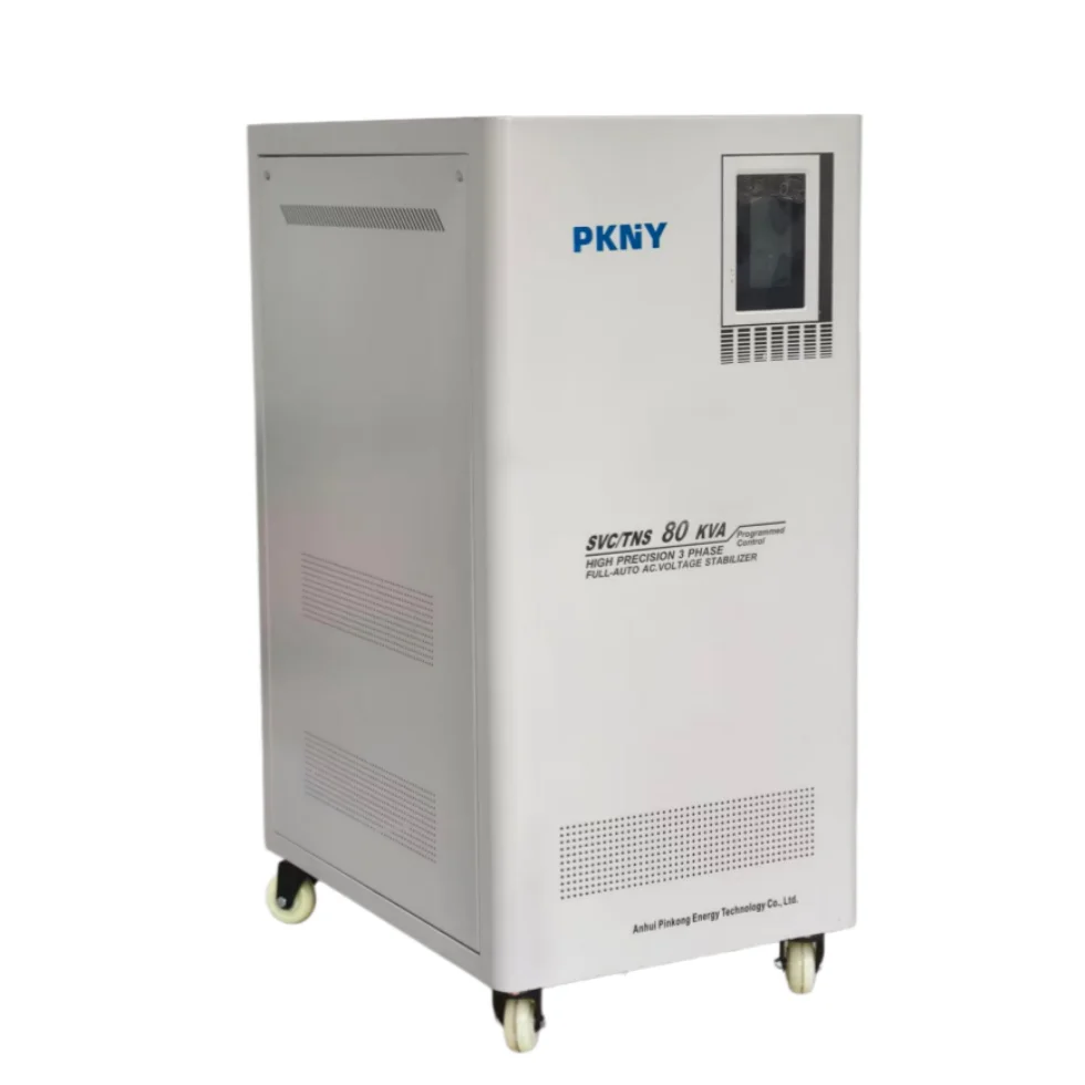 Three-phase High Precision Automatic AC Voltage Stabilizer for CNC Industrial Equipment