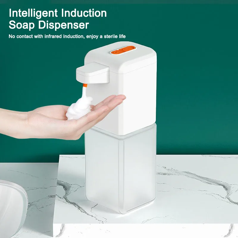 

500 мл автоматический дозатор мыла бесконтактный дозатор пены USB перезаряжаемый автоматический индукционный дозатор дезинфицирующего средства для рук