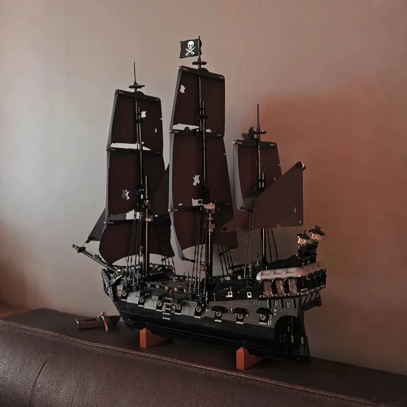 ตัวต่อเรือโจรสลัดนกกระจอกเทศ 2862 ชิ้น ของเล่นแบบประกอบเองสำหรับเด็กและผู้ใหญ่ ของขวัญวันเกิด