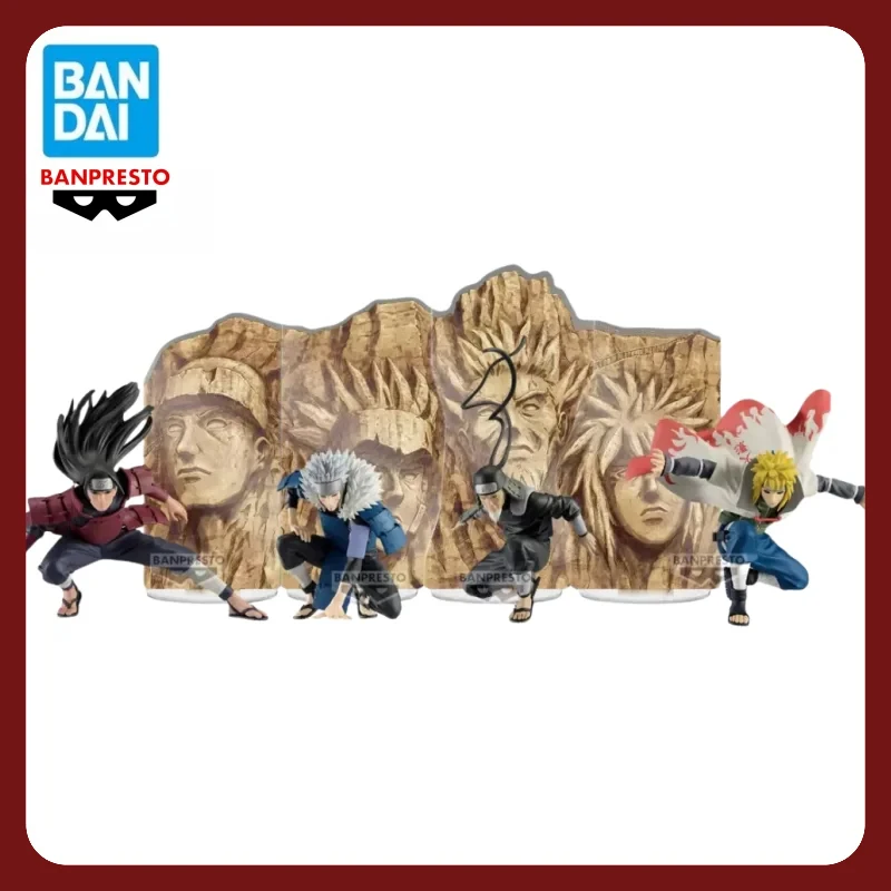 

Оригинальные фигурки Хокаге из аниме Наруто Шиппуден от Bandai Banpresto: Хаширама, Тоубима, Хирузен, Минато. Коллекционные модели.
