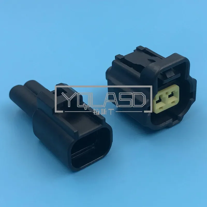 1 Set 2 Way 184008-1 Automotive Water Temperature Sensor Socket AC Assembly Car Plug Harness Waterproof Connector