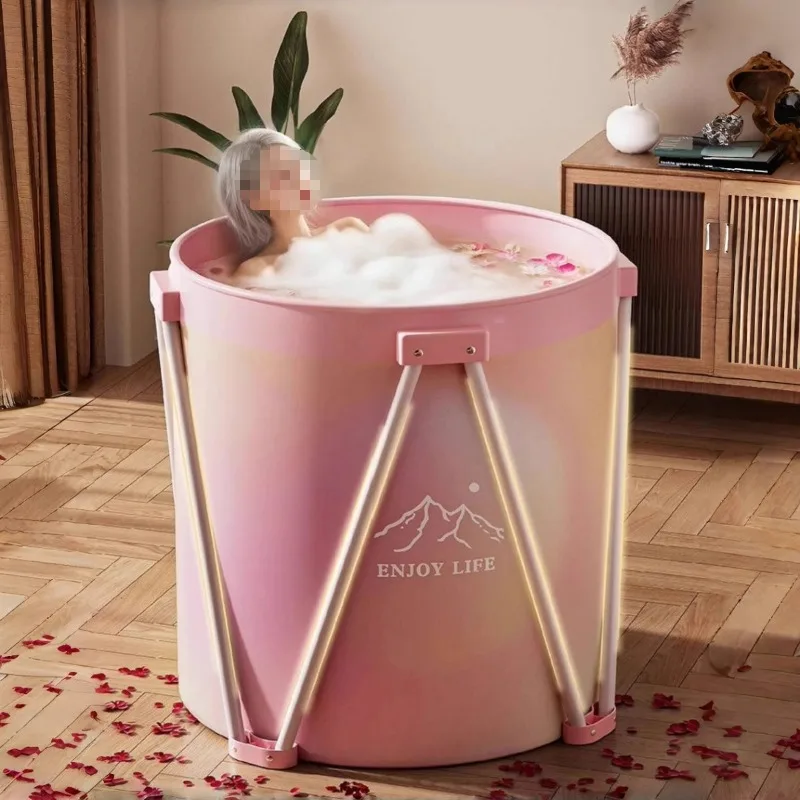 

Tempreture Large Bathtub Foam Organizer Enclosure Hous Bathtub Portable Freestanding Badewanne Erwachsene Home Furniture