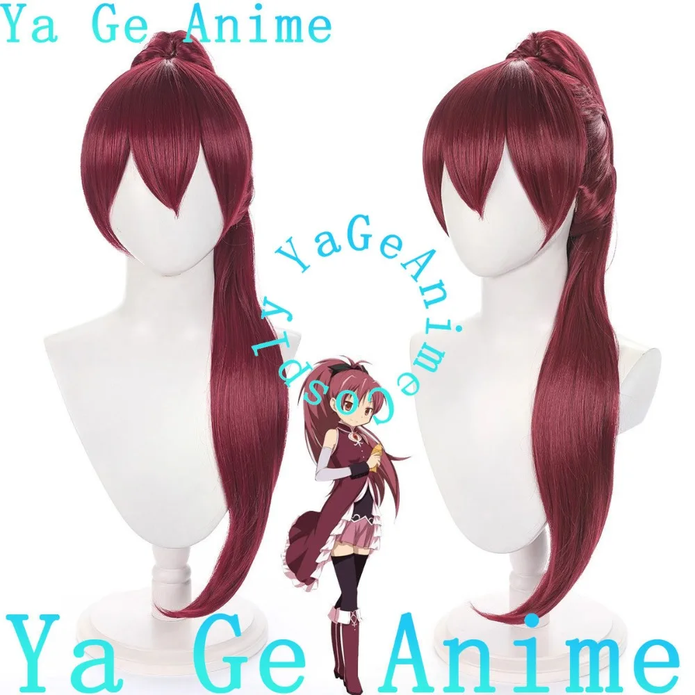 Peluca de Cosplay de Sakura con Clip para Cola de Caballo Individual, Simulación de Cuero Cabelludo, para Anime, Juegos, Halloween, Carnaval y Fiestas