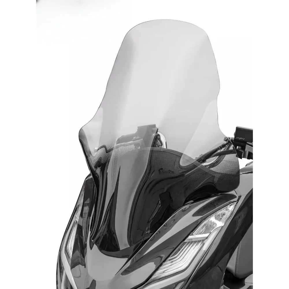 

Motorcycle modified windshield Thickened front windshield glass shield, carbon steel bracket