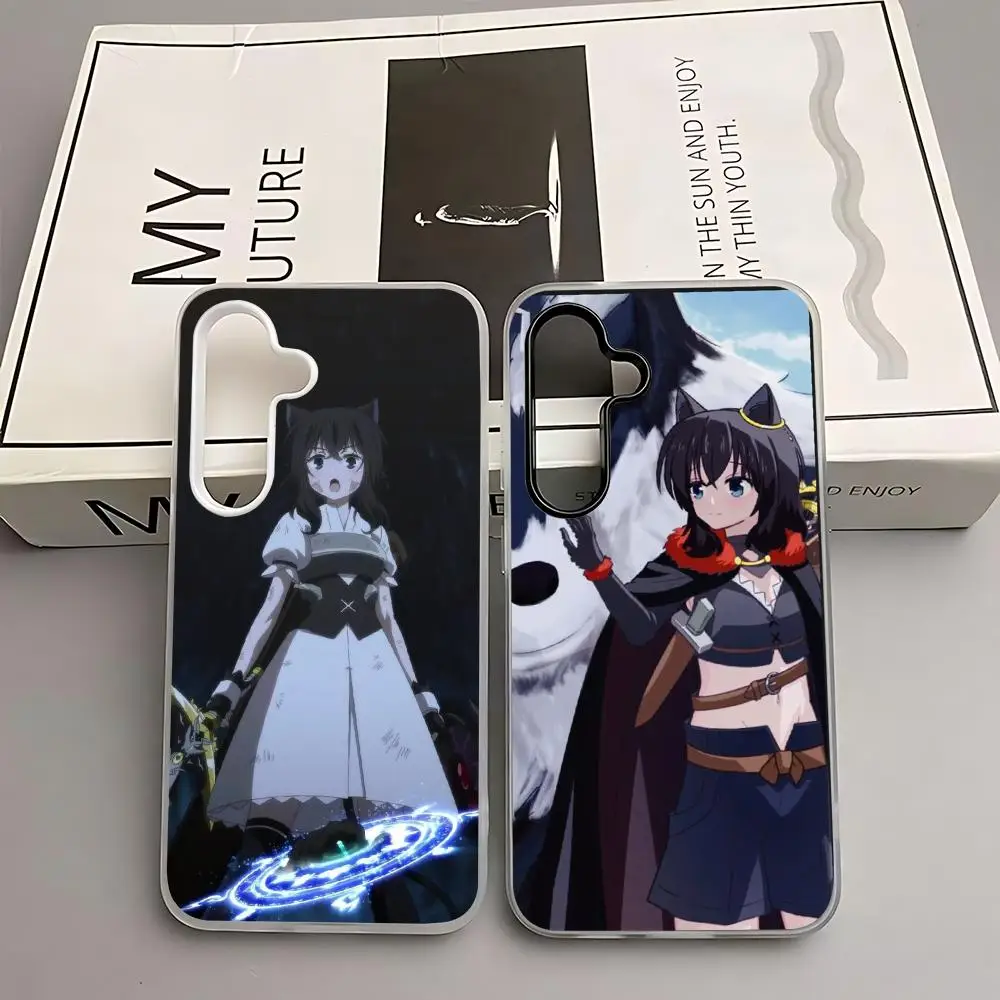 Reincarnated as a Sword Phone Case for Samsung A57 A16 A56 A36 A26 A55 A54 A15 A35 A25 White 2-in-1 Jelly case