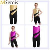 Girls Swimsuit One Piece Athletic Swimsuit One Piece Sleeveless Open Back Racing Tech Suit Powerskin Kneeskin Sport Swimwear