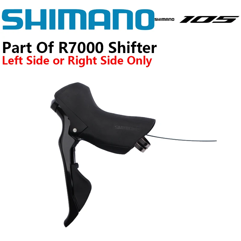 Palanca de cambio SHIMANO 105 ST-R7000 de doble control, izquierda 2S o derecha 11S, palanca de cambio de un solo lado para bicicleta de carretera, original Shimano