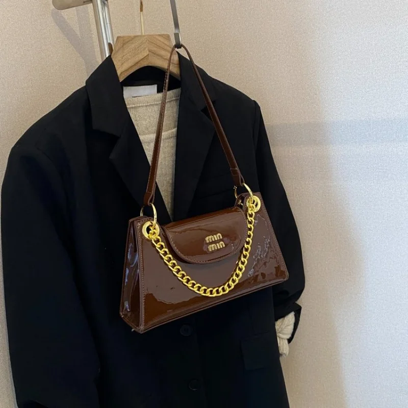 

High-Quality Women's Leather Shoulder Bag Designer Crossbody Handbag Stylish Tote Purse Elegant Ladies Messenger Luxury