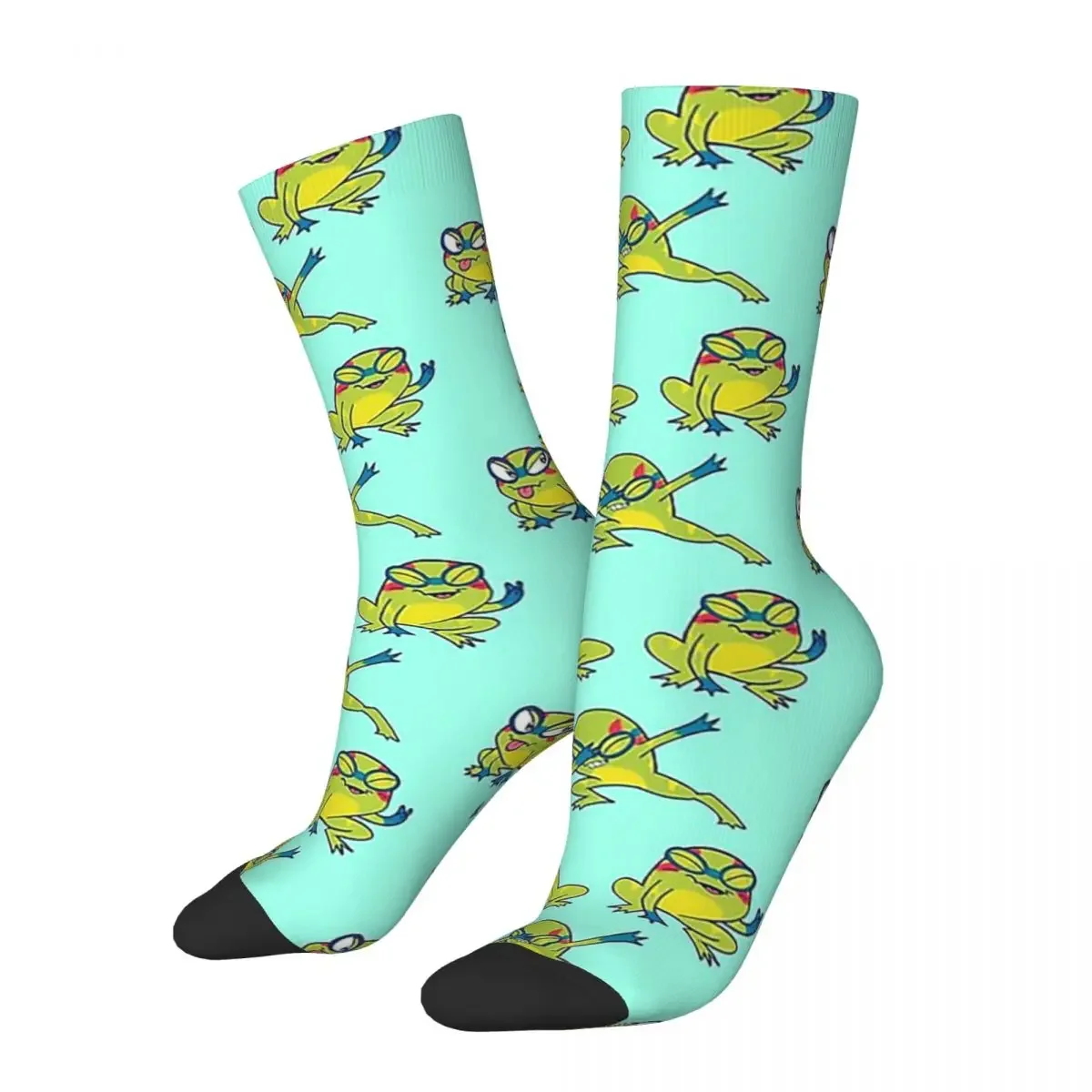 

Froggy Leo Socks Harajuku High Quality Stockings All Season Long Socks Accessories for Unisex Gifts