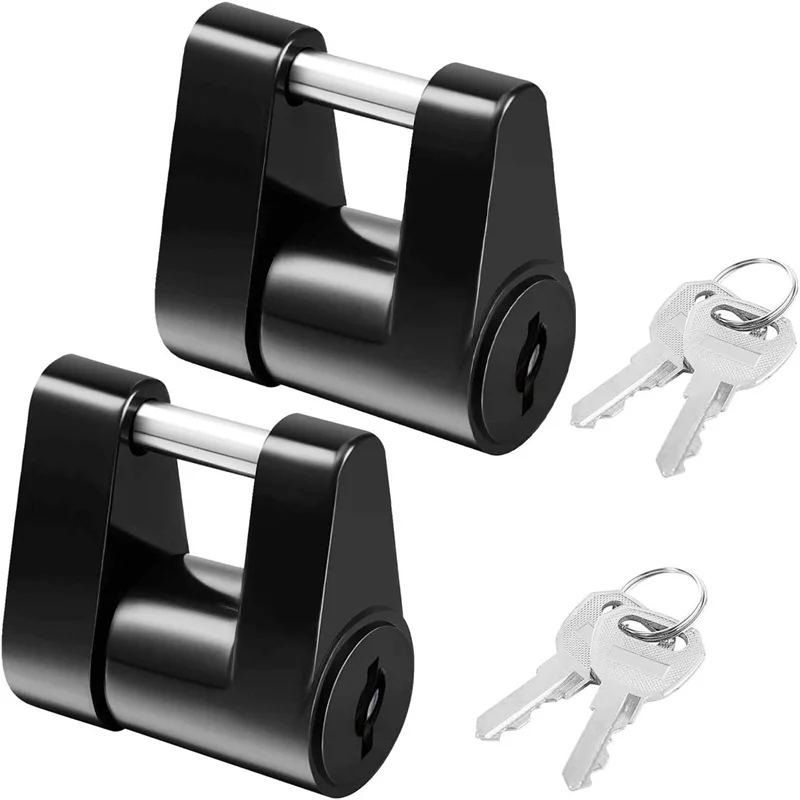 

Cross-Border Trailer Accessories 1/4 Inch Small Trailer Lock Trailer Hook Connector Lock RV Truck Connector Truck Accessories