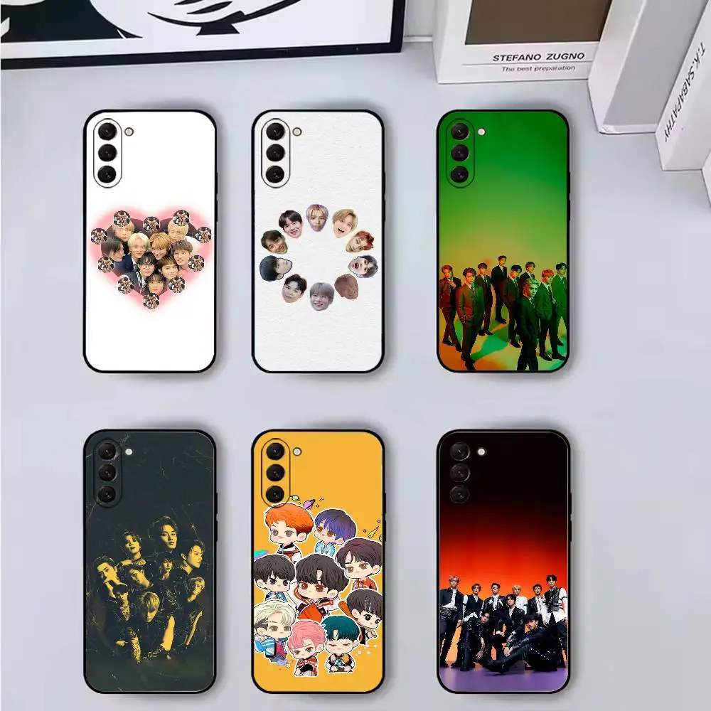 Vocal group N-NCT 127 Stylish Artistic Phone Case Black Silicone Soft For Samsung Galaxy A73,A72,A71,A70,A53,A52,A51