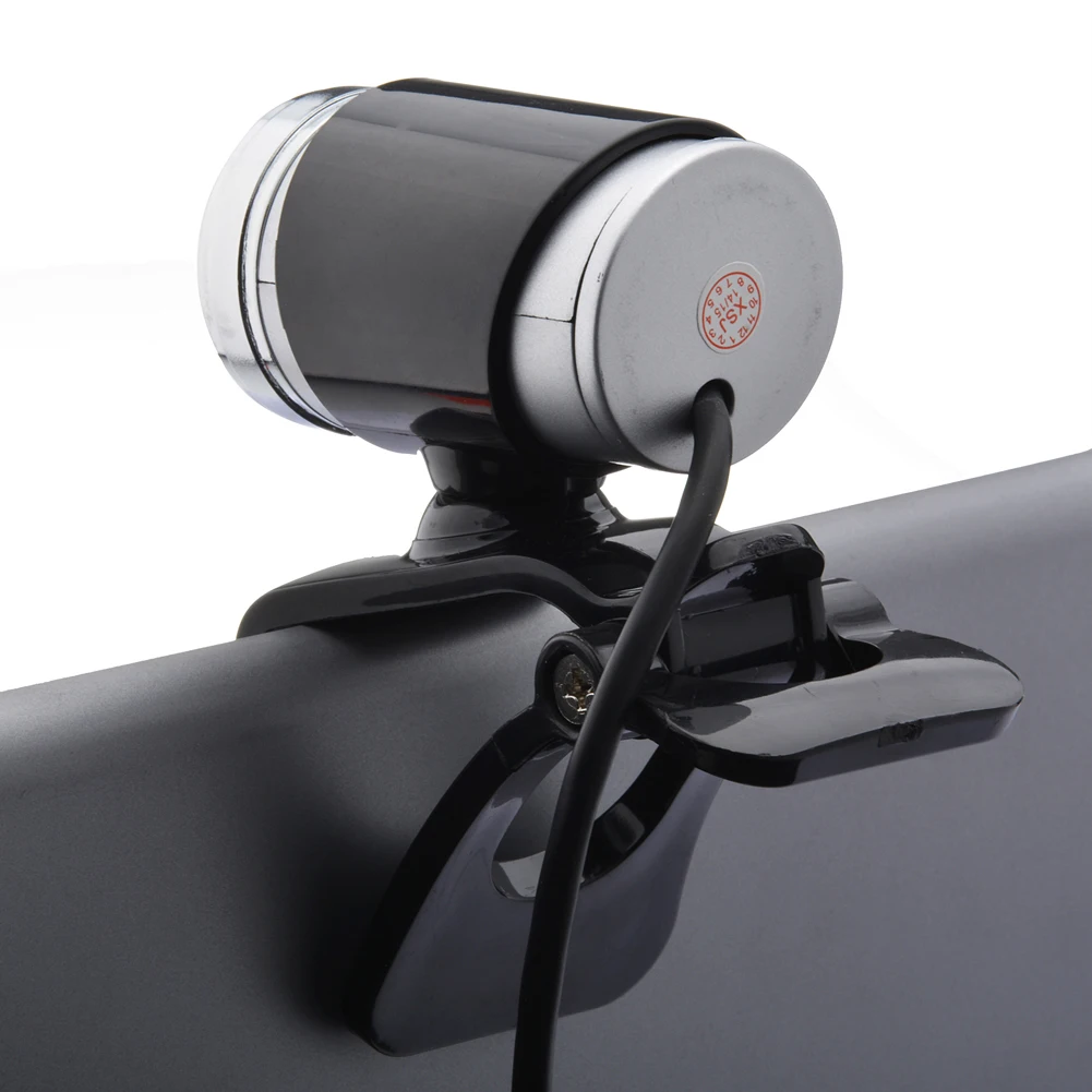 USB Webcam 12.0 MP High Definition Portable New Web Cam Computer Laptop PC 360 Degree Rotatable Clip-on Glass Lens Camera