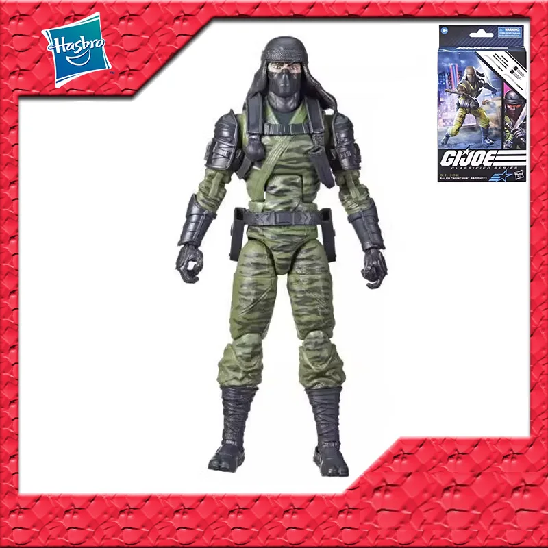 

In Stock Hasbro G.I.JOE RALPH NUNCHUK BADDUCCI PVC Anime Figure Action Figures Model Toys