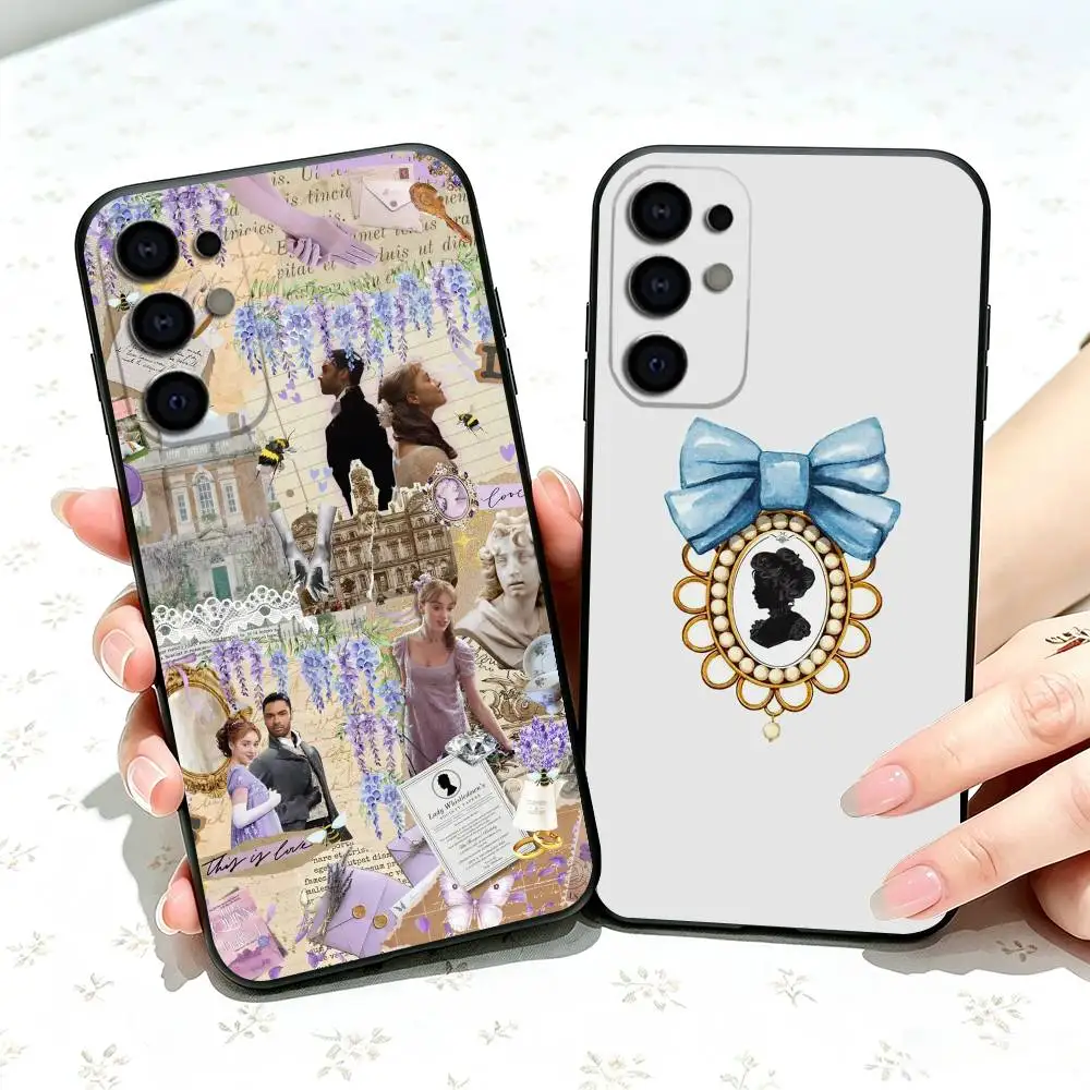 B-Bridgertones show  gift Phone Case For Samsung S25,S24,S21,S22,S23,S30,Ultra,S20,Plus,Fe,Soft Silicone Black Cover