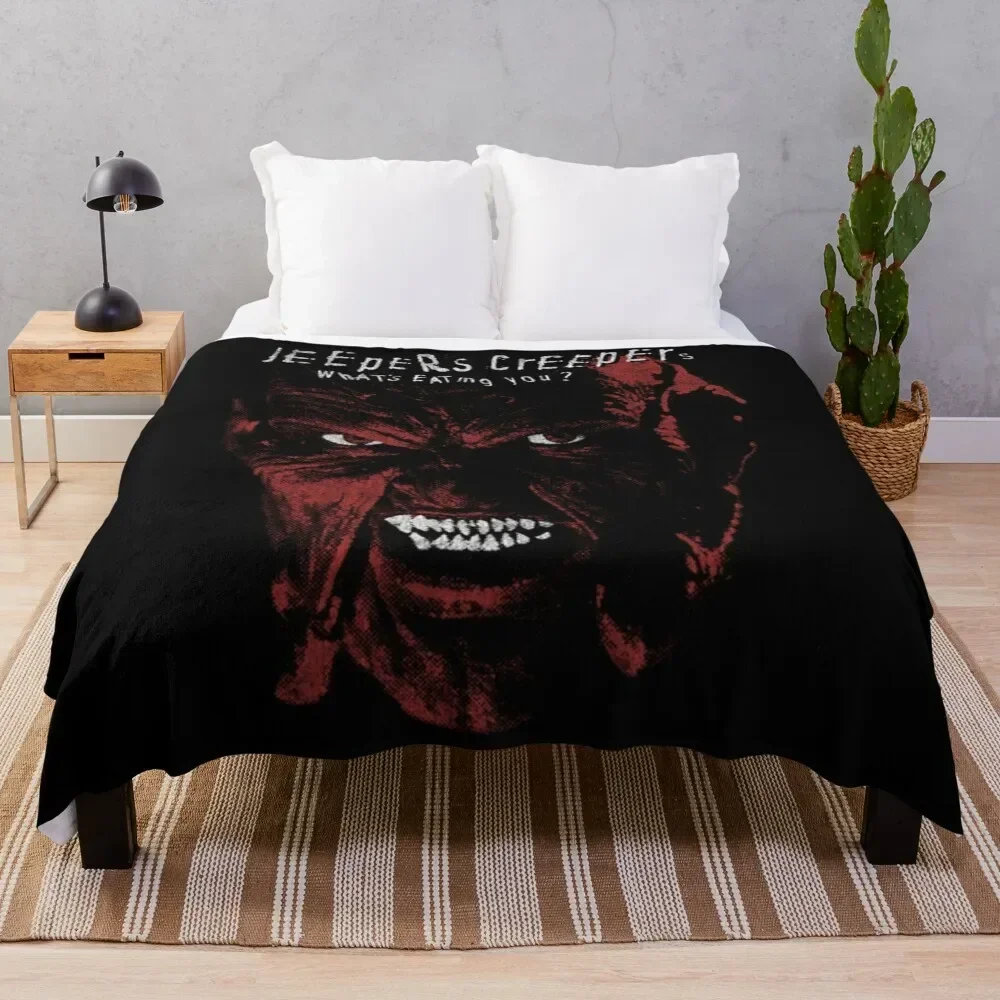 Jeepers Creepers Throw Blanket Tourist Summer Beddings Decorative Sofas Soft Big Blankets