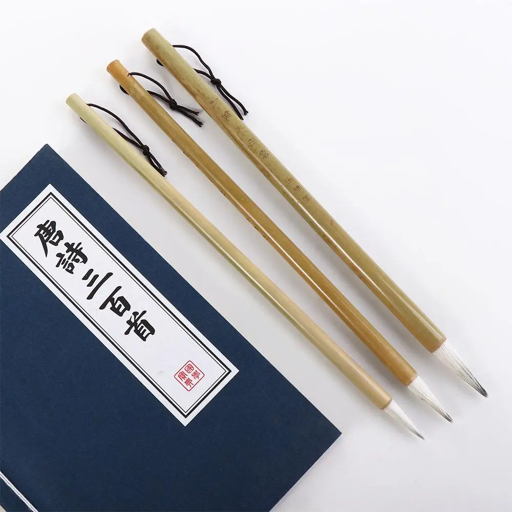 High Quality Thin Artist Crisperding Chinese Brushes Painting Pens Script Writing Brush Calligraphy Brushes