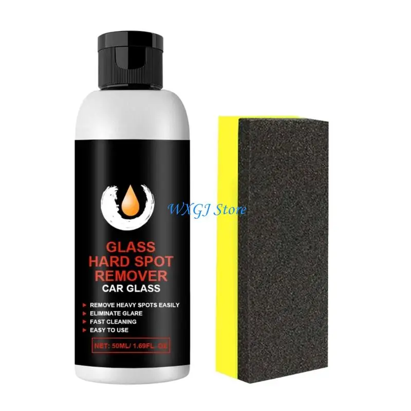 

37JE Car Glass Polishing Compound For Removing Hard Water And Oil Residues