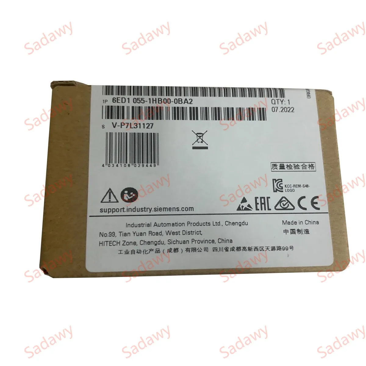 Sie-mens nuevos módulos PLC lógicos originales 6ED1055-1MA00-0BA0 6ED1055-1MA00-0BA2