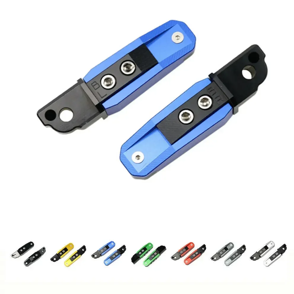 

CNC Aluminum Rear Footrests Foot Pegs Pedal Pads For BMW S1000RR 1000R/XR HP4