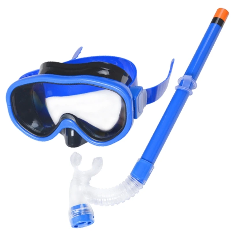 Children Kid Snorkel Set Junior Snorkeling Gear Scubas Diving Snorkel Equipment Anti-Fog Snorkel Masks Impact Resistant