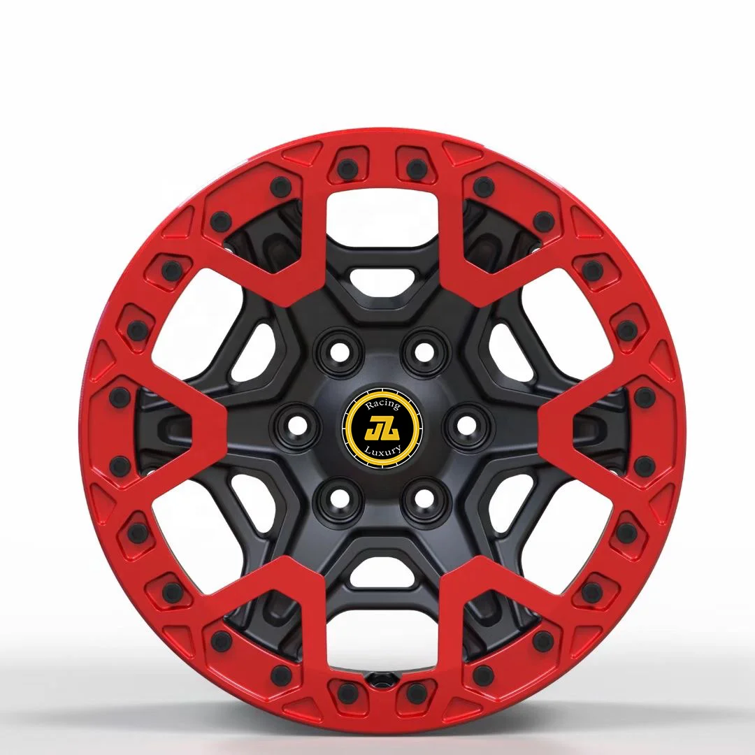 

Jiangzao Custom 6x135 Beadlock 6 Spoke 4x4 5x5 17 18 19 20 Inch Offroad Wheel for F150 Raptor P552