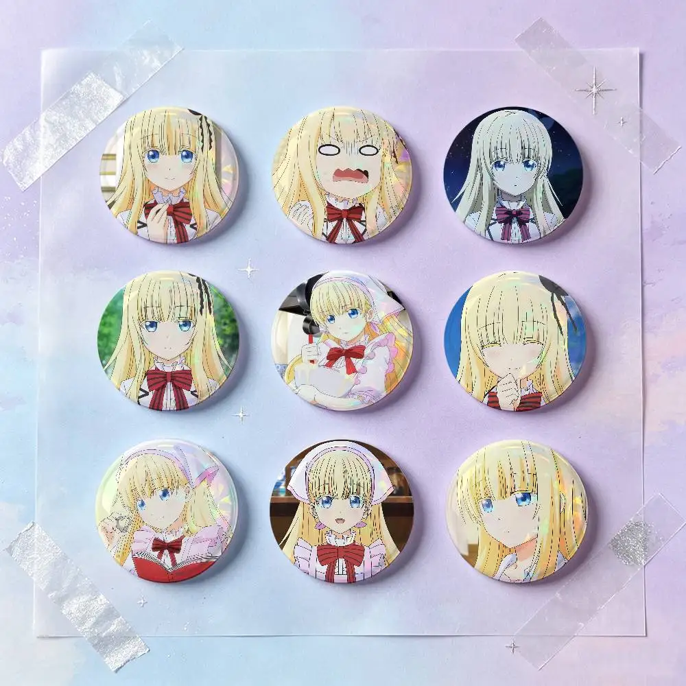 Juliet Persia Anime Figure Badges 25 32 44 58 75 Mm Round Cosplay Pin Bag Decor Fans Collect Friends Gifts Brooch Souvenir