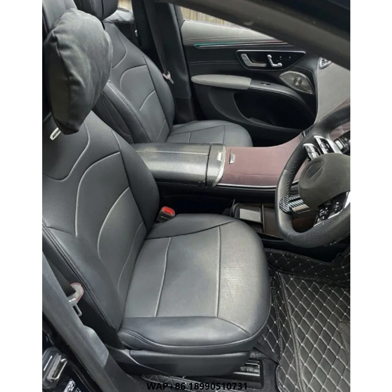 

For Mercedes Benz EQS SUV Custom Fit Made for Car Seat Cover Accessories for 5 Seats Luxury Top Quality Leather