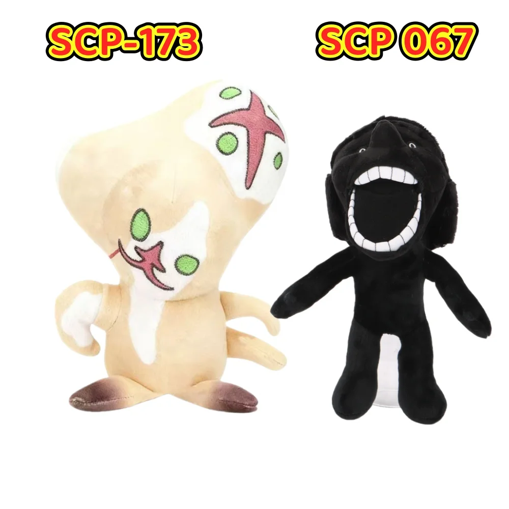 

SCP-173 Kid Plush Toy Secret LaboratorySCP Cartoon Doll For Kids Bedroom Table Decor Party Christmas Birthday Collectors Gift