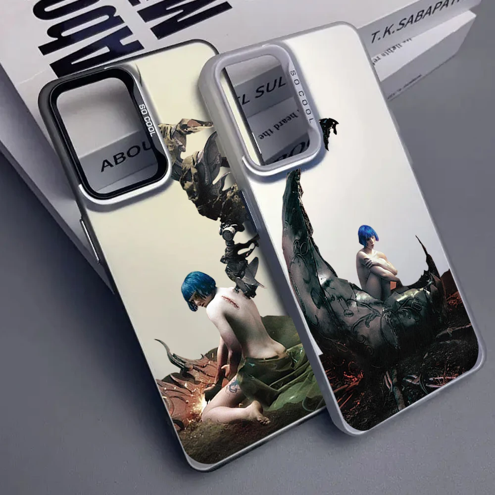 

SINGER AshnikkoES FUNDA Phone Case for For Samsung Galaxy S24 S23 A56 55 53 E FE Ultra Plus 4G 5G Fall Matte