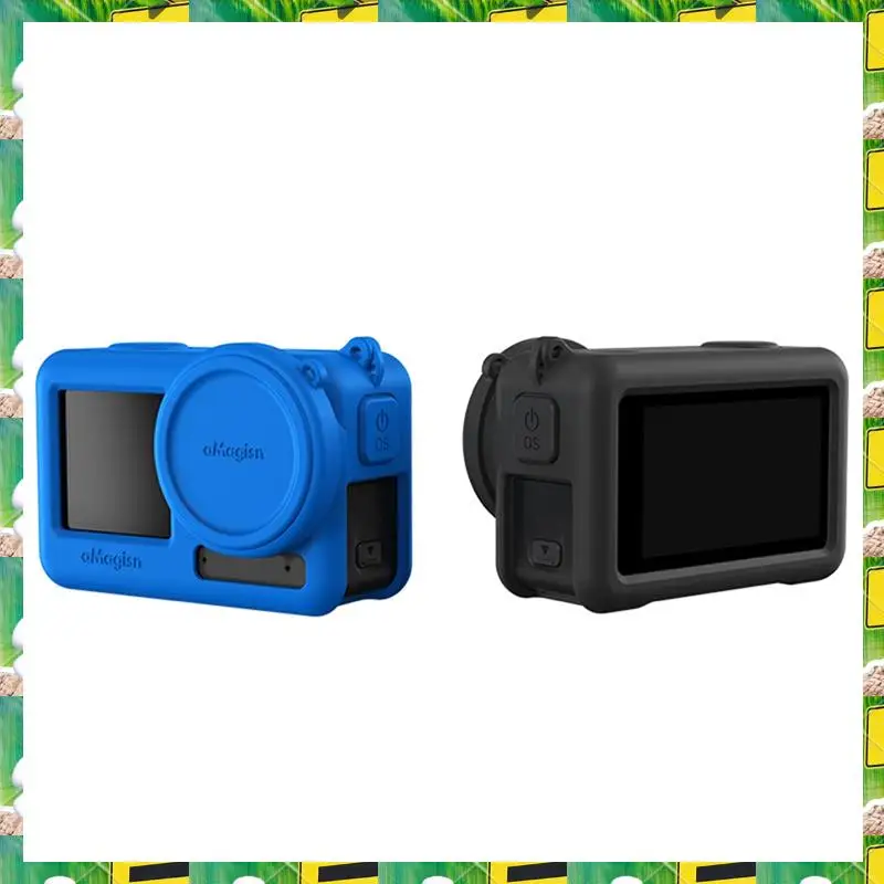 3C Electron Amagisn Silicone Protective Case With Lens Cover Scratch-Resistant Protection Cover Camera Accessory For DJI Osmo Ac