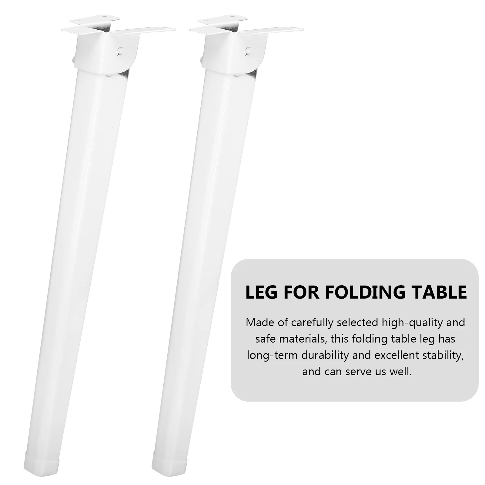 

4pcs Metal Folding Table Legs Durable High Grade Material Laptop Bed Tables Replacement Accessories Furniture Support