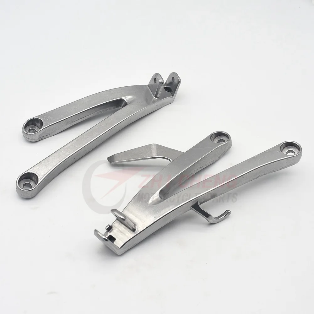 Motorcycle Rear Passenger Footrest Foot pegs Brackets For Honda CBR600RR CBR 600 RR 2007 2008 2009 - 2016 2017 2018