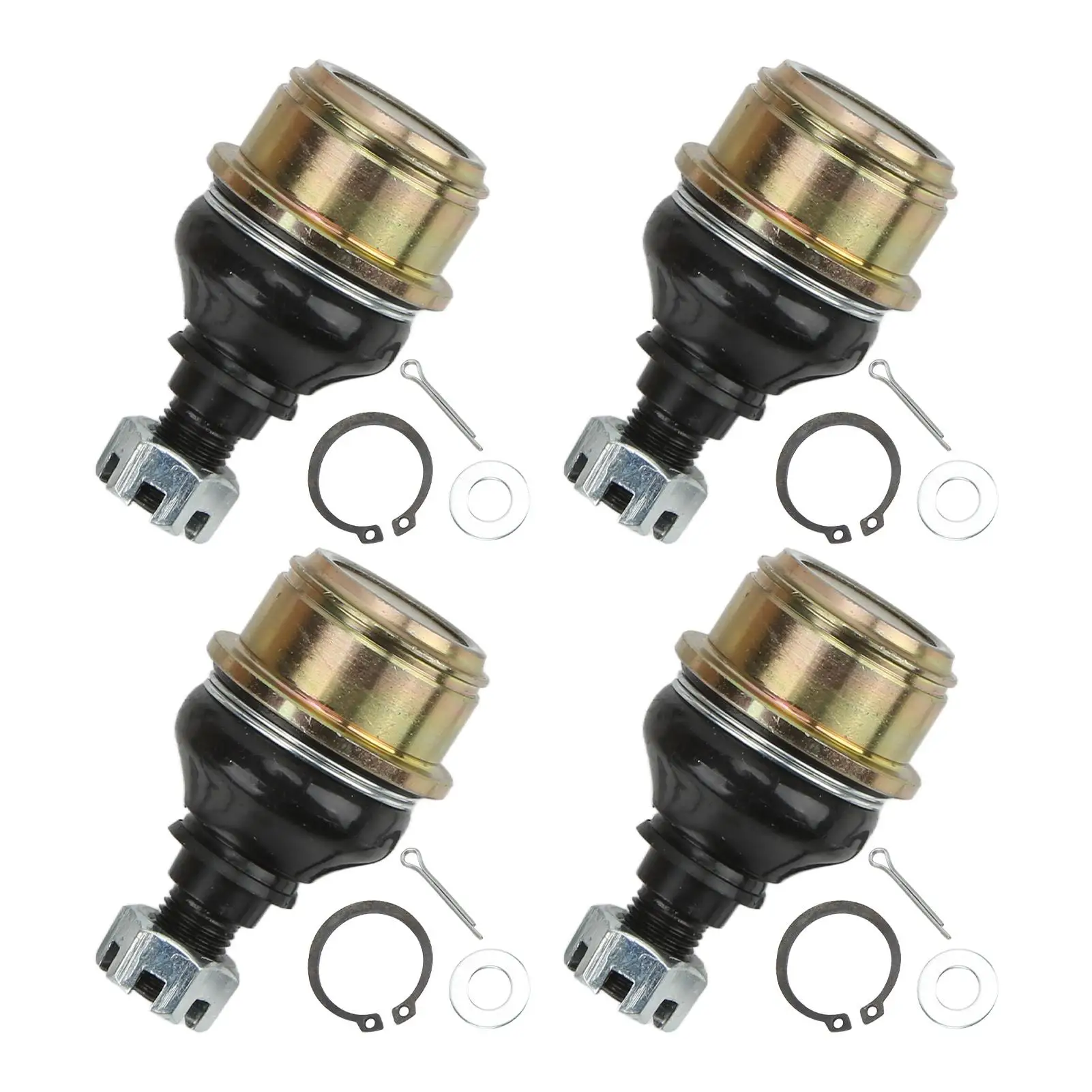 

51375-HP5-601 4 Set Ball Joint Upper/Lower Fits For rancher 350 400 420 TRX420FE for rhino Big Bear for grizzly Bruin for kodiak