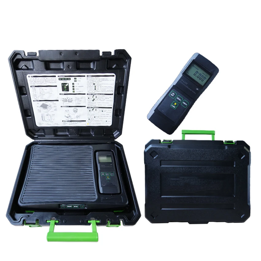 High Precision Portable Refrigerant Freon Liquid Scale Refrigerant Filling Electronic Scale Weighing Tool ST-RF100