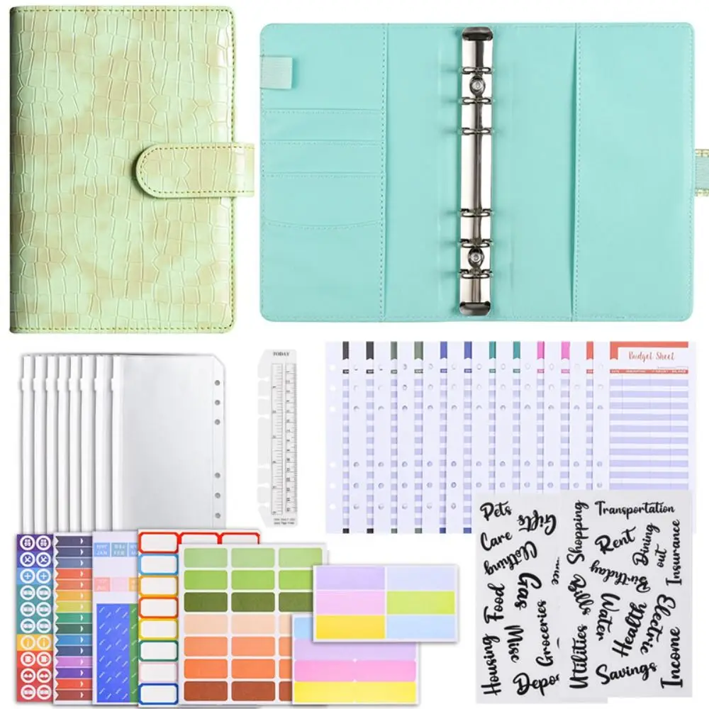 

Конверты из искусственной кожи 100, экономящие деньги Challeng, водонепроницаемые, многоразовые, для экономии денег, бюджетная папка, экономия денег, задача, бюджетная папка