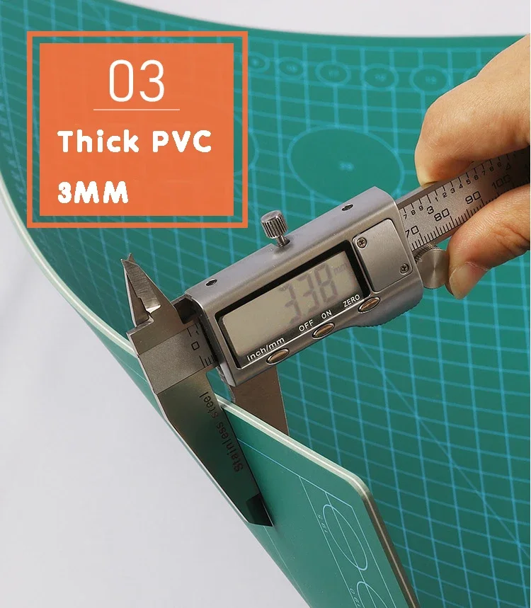 Schneidunterlage Platte A2 A3 A4 Klingenplatte Selbstheilendes doppelseitiges Schneiden Schneiden Modell Papier Schnitzform PVC Schnitzbrett