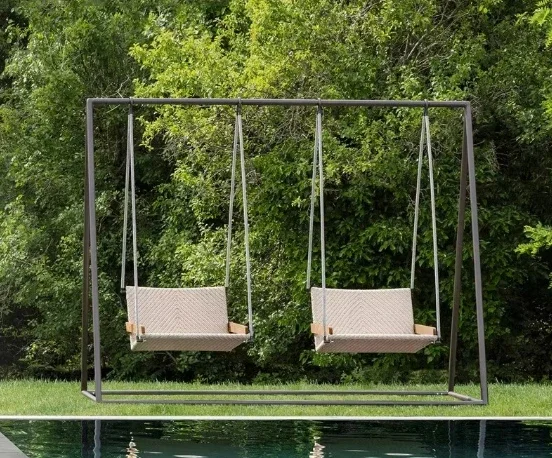 The product can be customized. Swing hanging chair outdoor courtyard, single hanging hammock