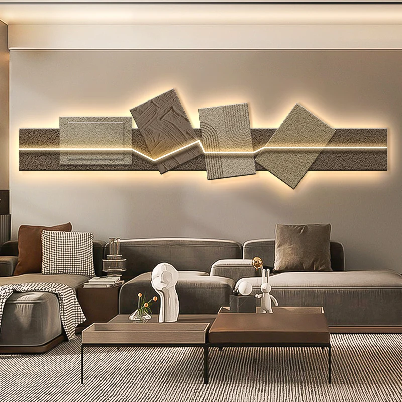 Modern Creative LED Wall Lamp - Entrance Living Room Staircase Background, Lustre Home Decor Mural Hanging Light