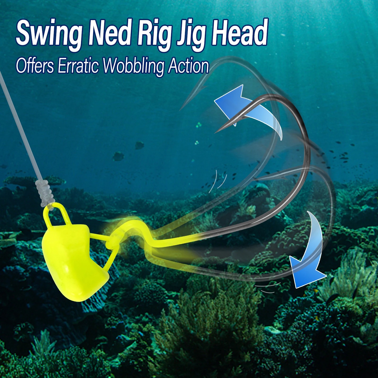 Ned Rig Weedless Jig Heads 3