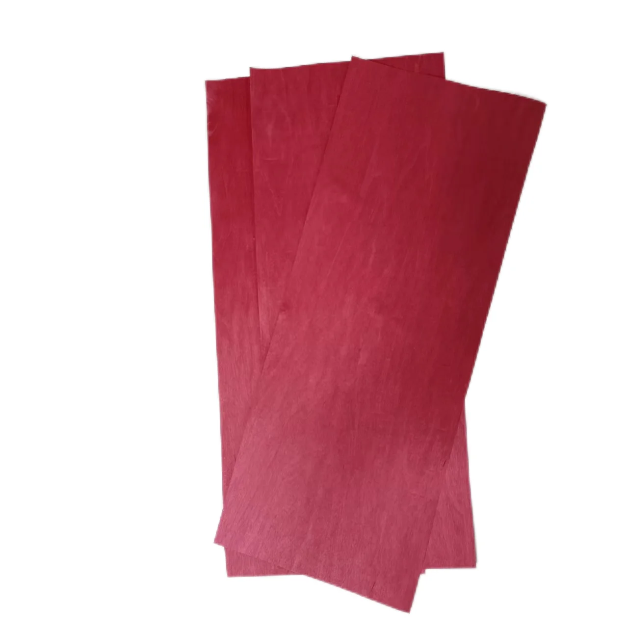 Rose Red Maple Wood Veneer Sheet,20''×8',Marquetry Exotic Wood Inlay Apply for Fingerboard Guitar Making, Woodworking Mill Work