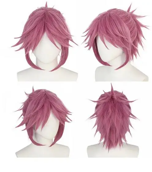 Peluca de Anime Hunter x Hunter Machi, Cosplay de Machi hxh, Disfraces para fiesta de Halloween, pelucas para hombres y mujeres, gorro de peluca